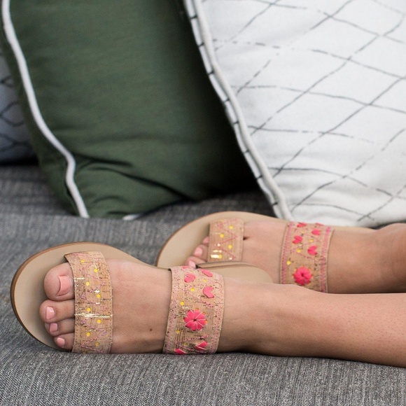 Jack Rogers Shoes - •JACK ROGERS• Adair Cork Sandals